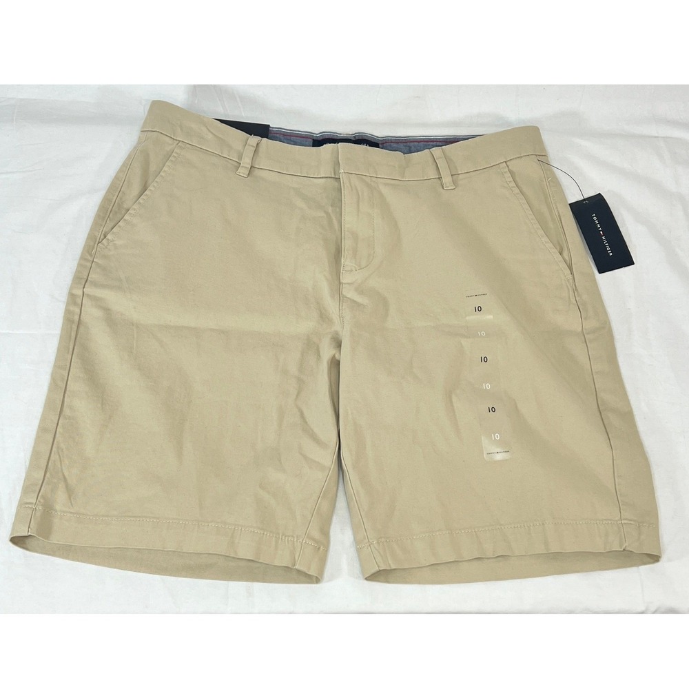 Tommy Hilfiger Hollywood Khaki Shorts Women's Size 10 NWT